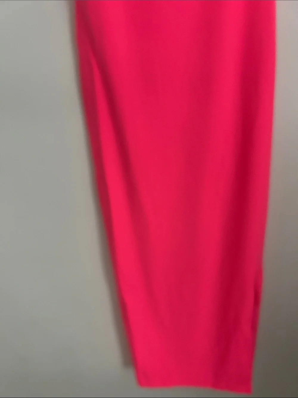 Anthropologie Daily Practice Bright Neon Pink  Tank Dress Size XS